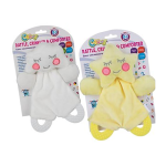Baby Comforter with Rattle & Crinkle